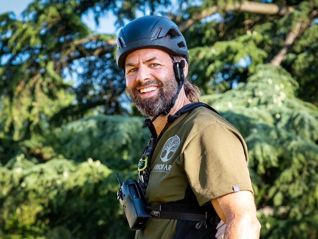 Potrait Silvio Rütter, Arbor Art Inhaber und Geschäftsführer (Ausschnitt)